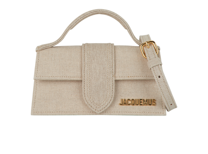 Mini Le Bambino, &pound;290, Handbags, Beige, Canvas, Front view